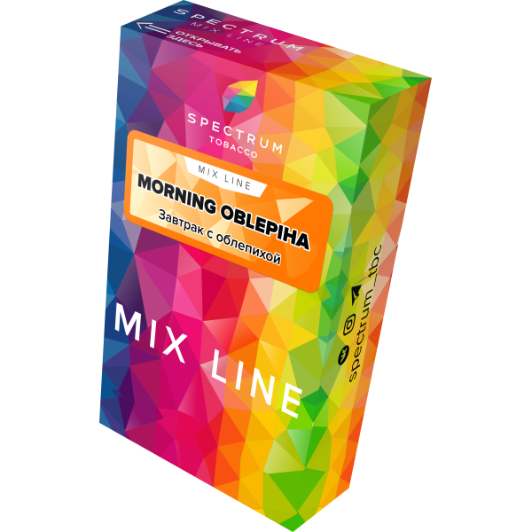 Табак Spectrum Mix Line Morning Oblepiha 40 грамм в Хабаровске