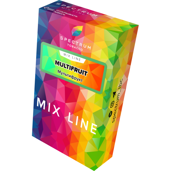 Табак Spectrum Mix Line Multifruit 40 грамм в Хабаровске
