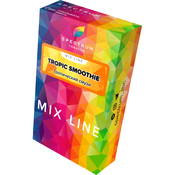 Табак Spectrum Mix Line Tropica Smoothie 40 грамм в Хабаровске