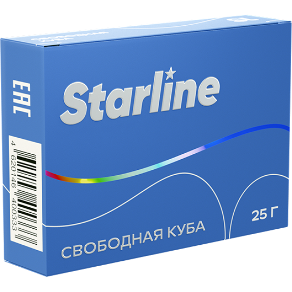 Табак Starline Свободная куба 25 гр в Хабаровске