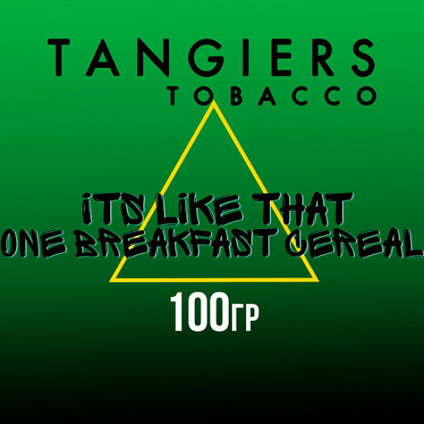 Табак Tangiers BIRQUIQ ITS LIKE THAT ONE BREAKFAST CEREAL 100 гр в Хабаровске
