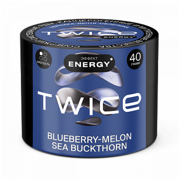 Табак TWICE Blueberry Melon Sea Buckthorn (Черника Дыня Облепиха) 40 гр в Хабаровске