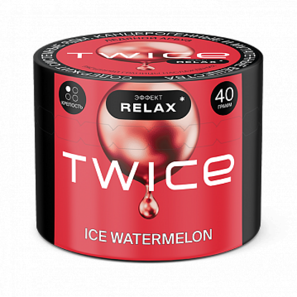 Табак TWICE Ice Watermelon (Ледяной арбуз) 40 гр в Хабаровске