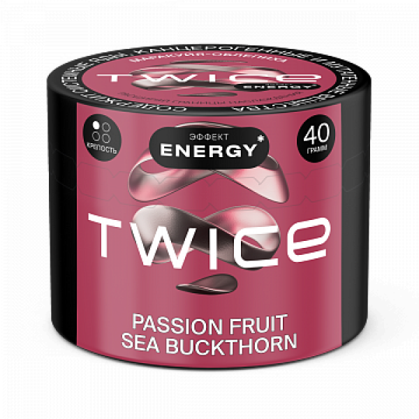 Табак TWICE Passion fruit Sea Buckthorn (Маракуйя Облепиха) 40 гр в Хабаровске