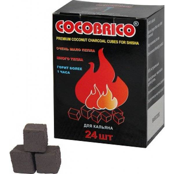 Уголь для кальяна CocoBrico 24 кубика в Хабаровске