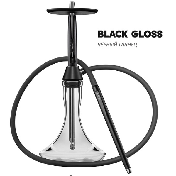Кальян Koress K3 Black Gloss (Черный, 48 см) в Хабаровске