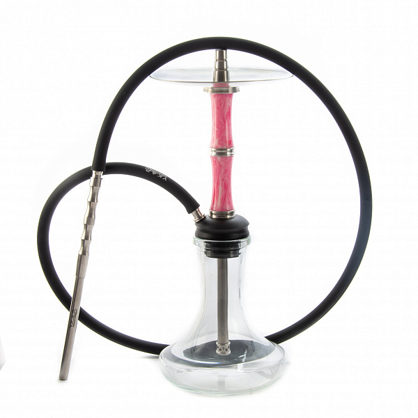 Кальян Y.K.A.P. Mini STR M3 (Розовый, 39 см) в Хабаровске