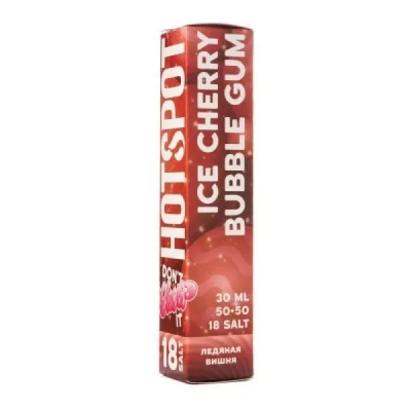 Жидкость HOTSPOT Chow Ice Cherry Bubble Gum 30 мл в Хабаровске