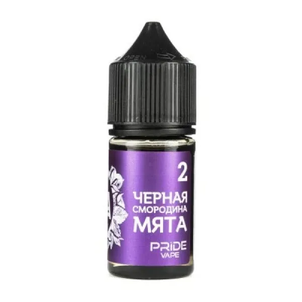 Жидкость Pride Vape Tea Salt Черная смородина мята 30 мл в Хабаровске