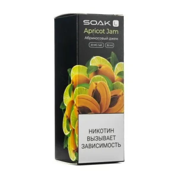 Жидкость SOAK L Apricot Jam 30 мл в Хабаровске