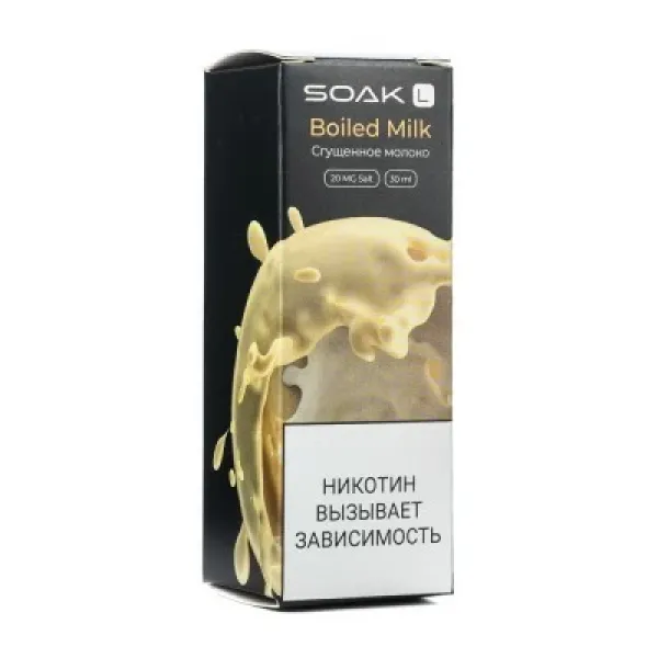 Жидкость SOAK L Boiled Milk 30 мл в Хабаровске