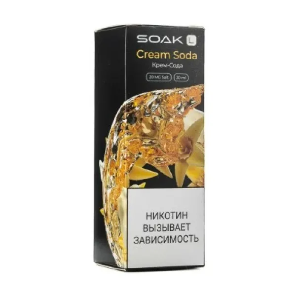 Жидкость SOAK L Cream Soda 30 мл в Хабаровске