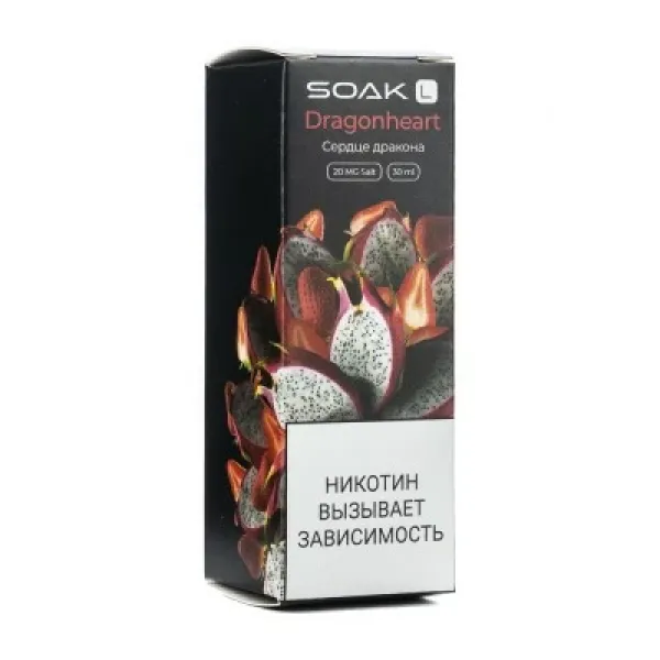 Жидкость SOAK L Dragonheart 30 мл в Хабаровске