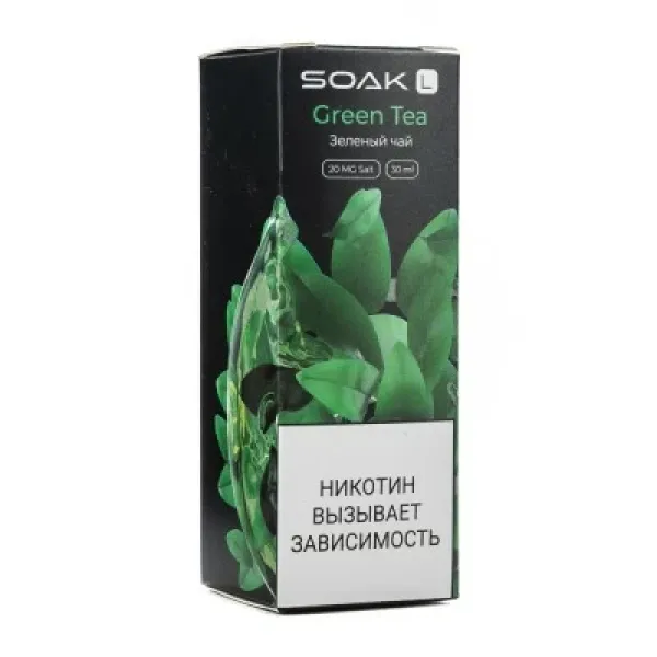 Жидкость SOAK L Green Tea 30 мл в Хабаровске