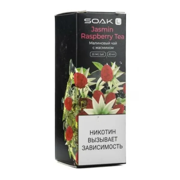 Жидкость SOAK L Jasmin Raspberry Tea 30 мл в Хабаровске