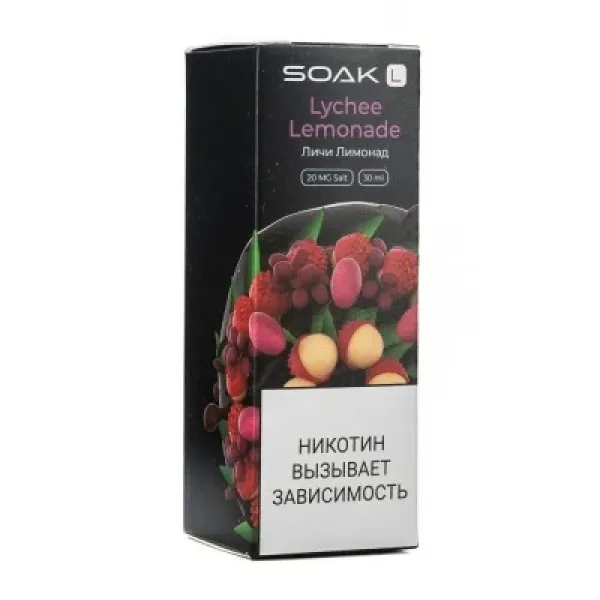 Жидкость SOAK L Lychee Lemonade 30 мл в Хабаровске