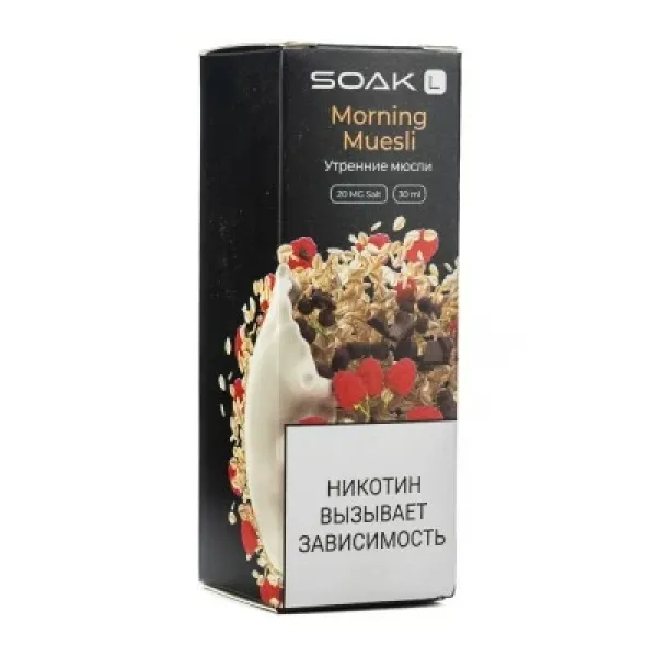 Жидкость SOAK L Morning Muesli 30 мл в Хабаровске
