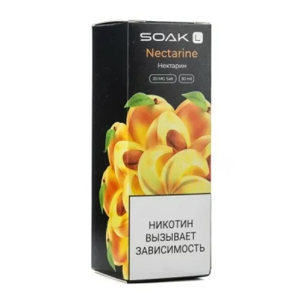 Жидкость SOAK L Nectarine 30 мл в Хабаровске