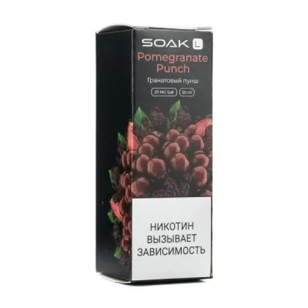 Жидкость SOAK L Pomegranate Punch 30 мл в Хабаровске