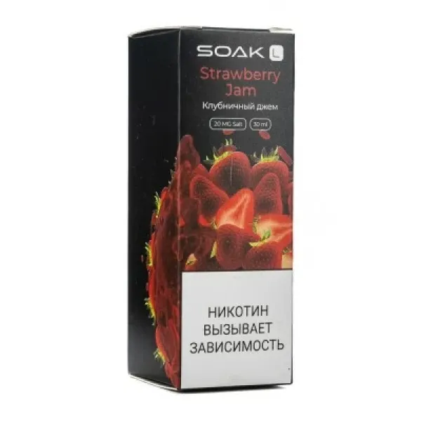 Жидкость SOAK L Strawberry Jam 30 мл в Хабаровске