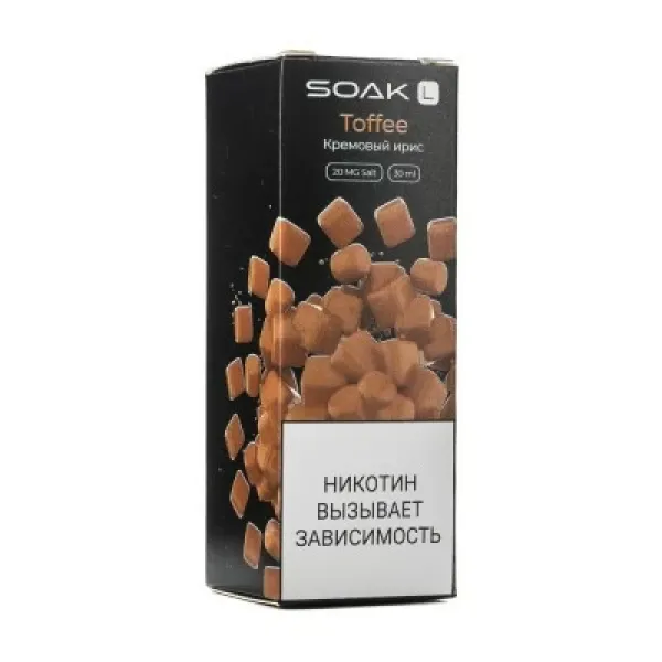 Жидкость SOAK L Toffee 30 мл в Хабаровске