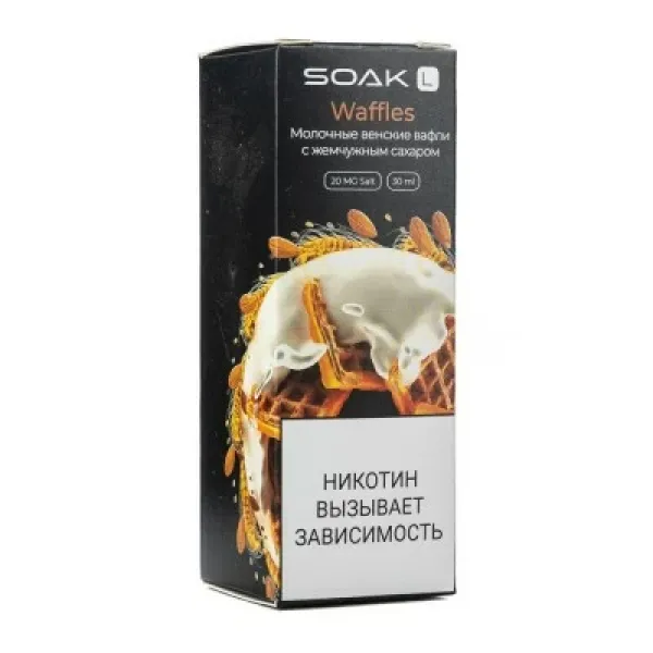 Жидкость SOAK L Waffels 30 мл в Хабаровске