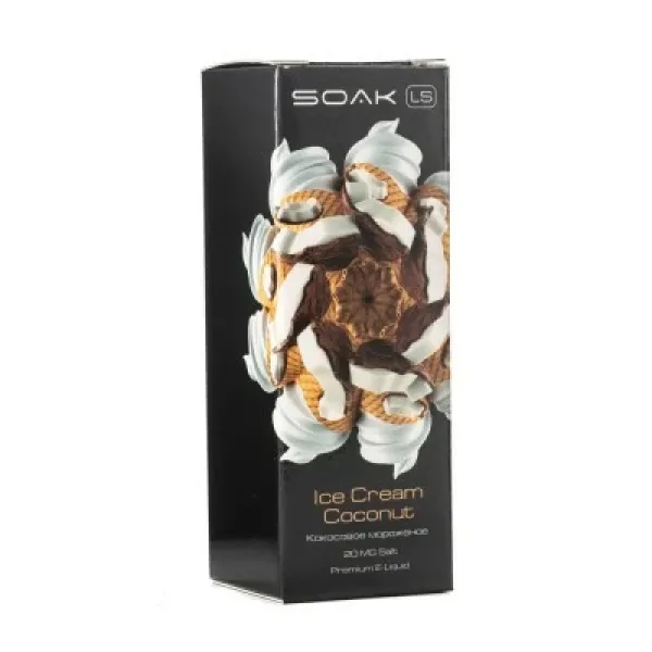 Жидкость SOAK LS Ice Cream Coconut 30 мл в Хабаровске