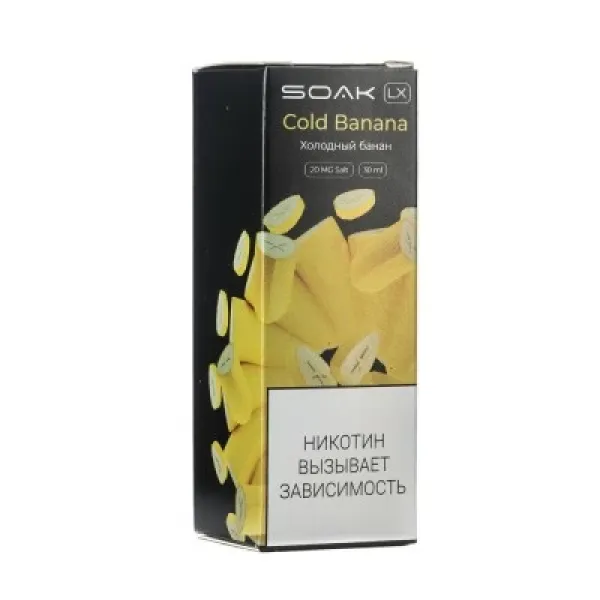 Жидкость SOAK LX Cold Banana 30 мл в Хабаровске