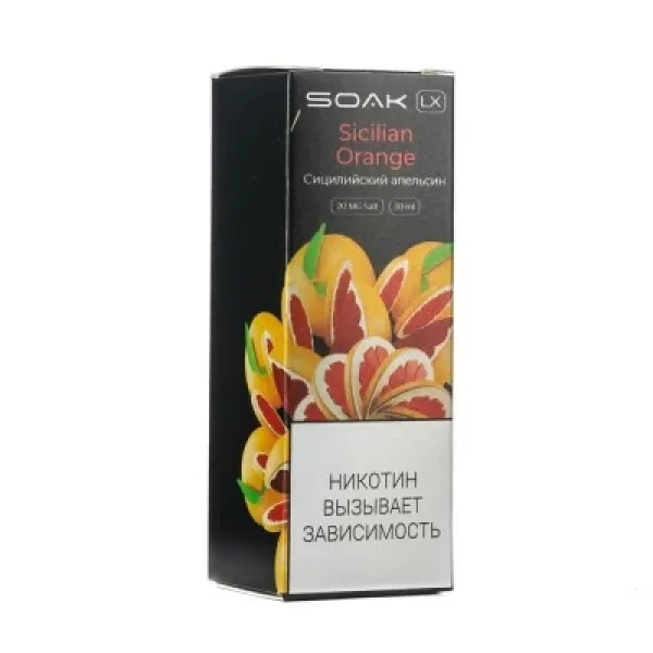 Жидкость SOAK LX Sicilian Orange 30 мл в Хабаровске
