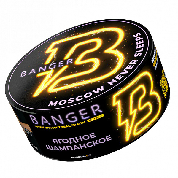 Табак Banger Moscow never sleeps (Хабаровск никогда не спит) 100 гр в Хабаровске