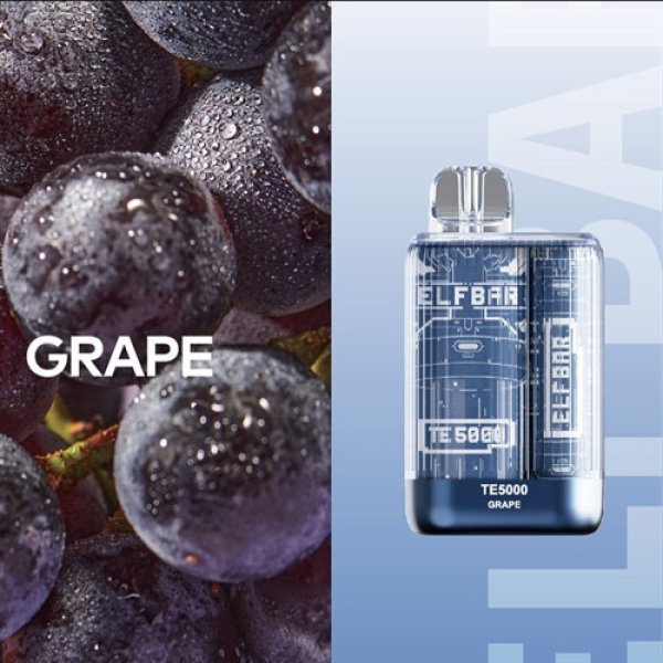 Elfbar TE5000 Grape, 5000 тяг в Хабаровске
