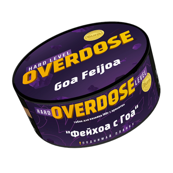 Табак Overdose Goa Feijoa (Фейхоа с Гоа) 100 гр в Хабаровске