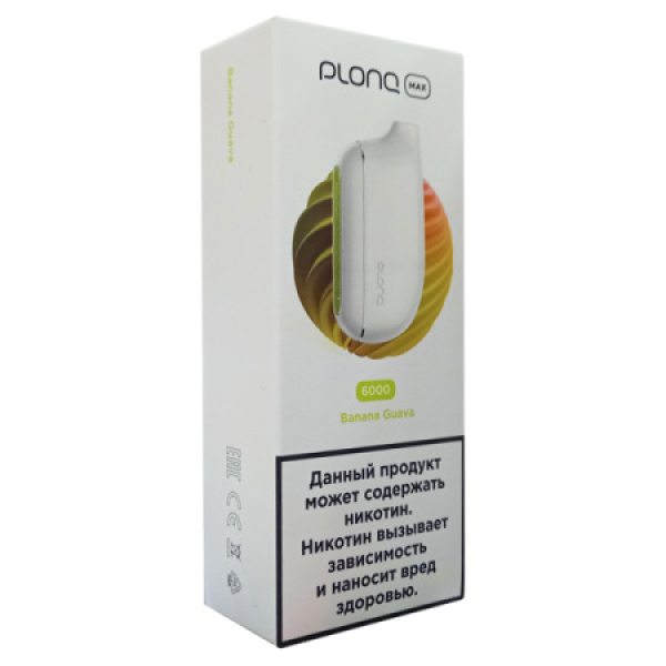 Plonq Max Banana Guava 6000 тяг в Хабаровске