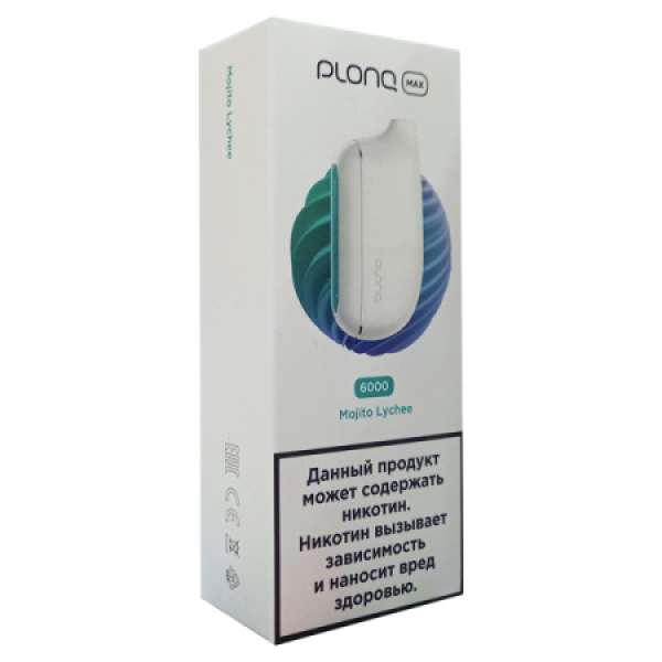 Plonq Max Mojito Lychee 6000 тяг в Хабаровске