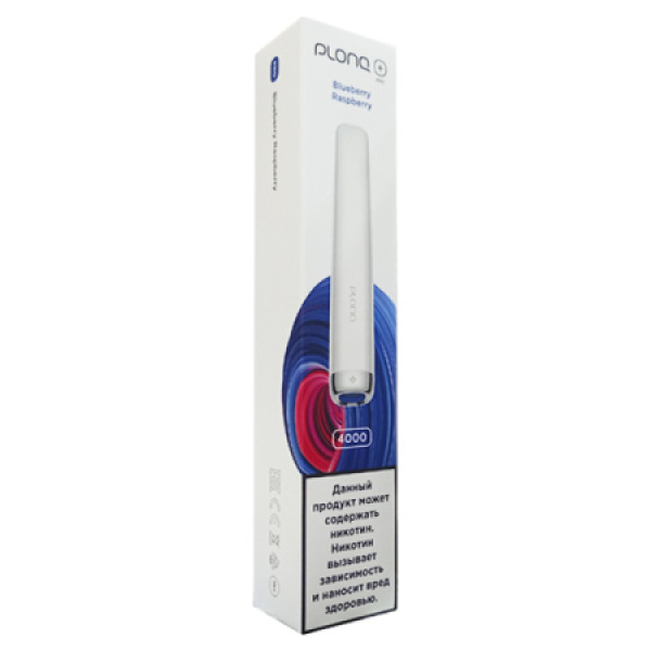 Plonq Plus Pro Blueberry Raspberry 4000 тяг в Хабаровске