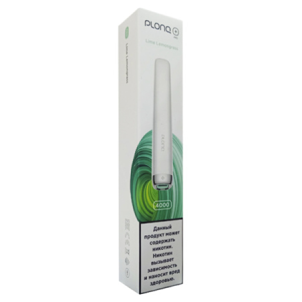 Plonq Plus Pro Lime Lemongrass 4000 тяг в Хабаровске
