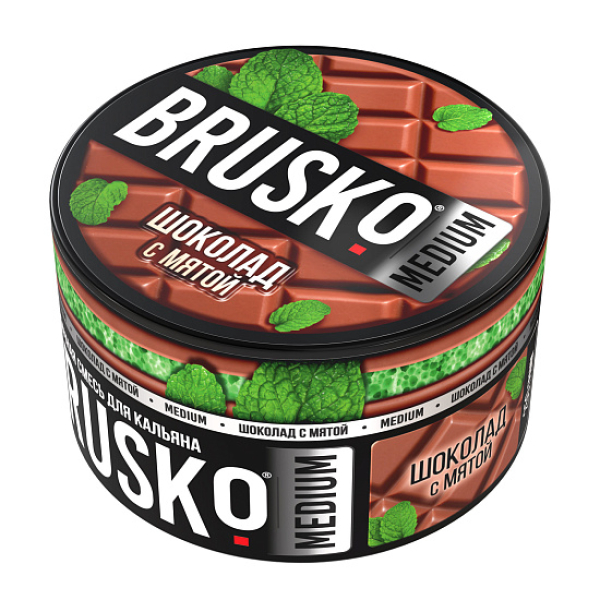 Смесь Brusko Шоколад с мятой 250 гр в Хабаровске