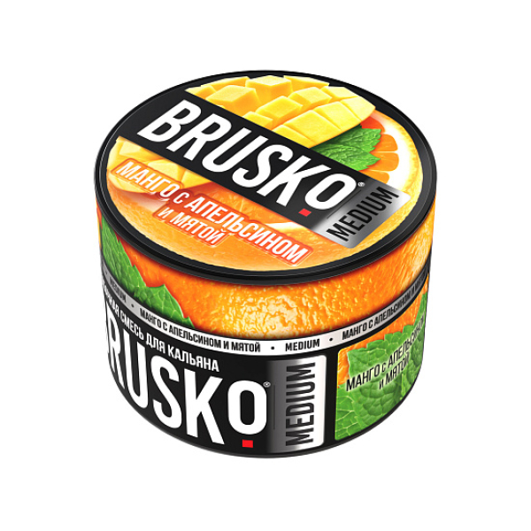 Смесь Brusko Манго с апельсином и мятой 50 гр в Хабаровске