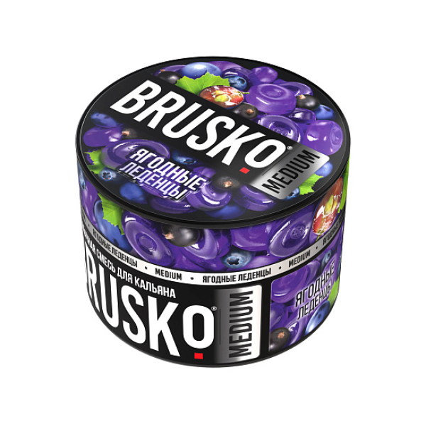 Смесь Brusko Ягодные леденцы 50 гр в Хабаровске