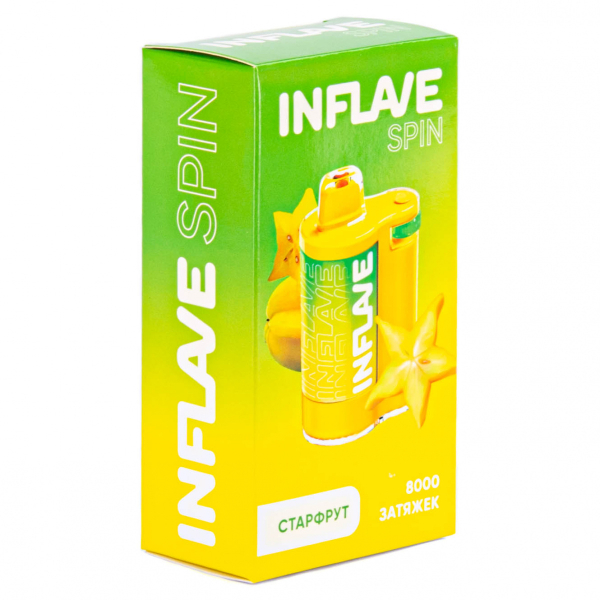 INFLAVE SPIN Старфрут (8000 затяжек) в Хабаровске