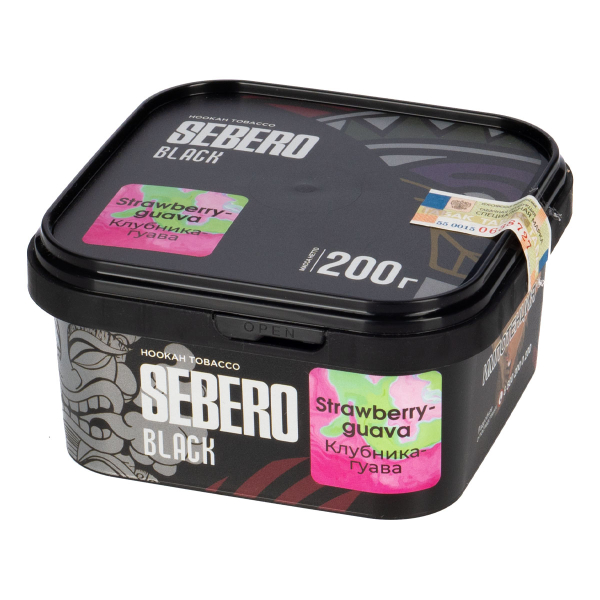 Табак Sebero Black Strawberry Guava  200 грамм в Хабаровске