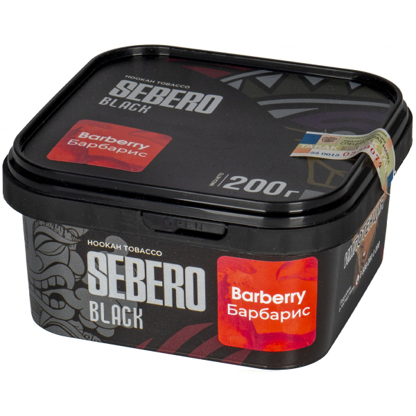 Табак Sebero Black Barberry  200 грамм в Хабаровске