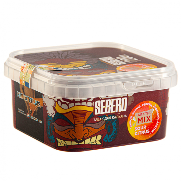 Табак Sebero Arctic Mix Sour citrus  200 грамм в Хабаровске