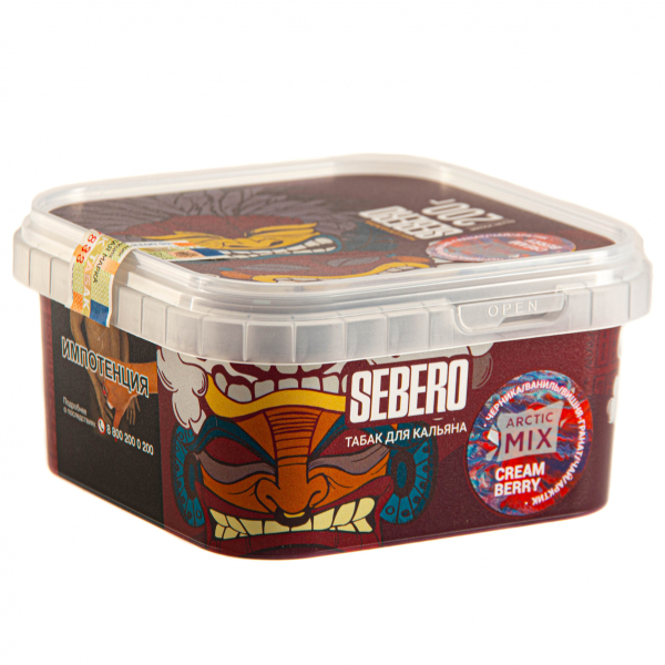 Табак Sebero Arctic Mix Cream berry  200 грамм в Хабаровске