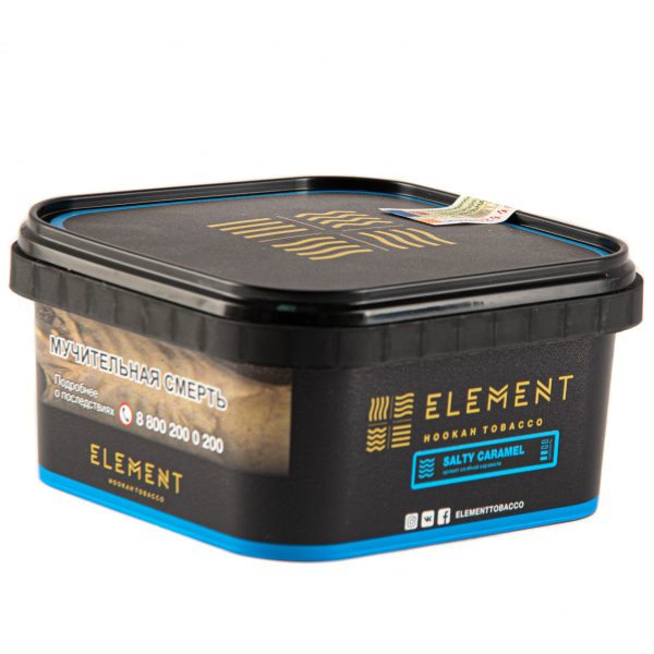 Табак Element ВОДА Salty Caramel  200 грамм в Хабаровске
