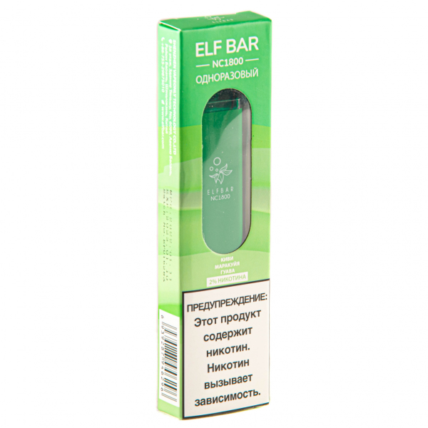 ELF BAR NC Kiwi Passionfruit Guava (1800 затяжек) 20 мг в Хабаровске