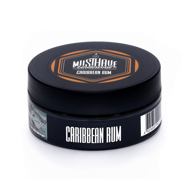 Табак MUST HAVE CARIBBEAN RUM  125 грамм в Хабаровске