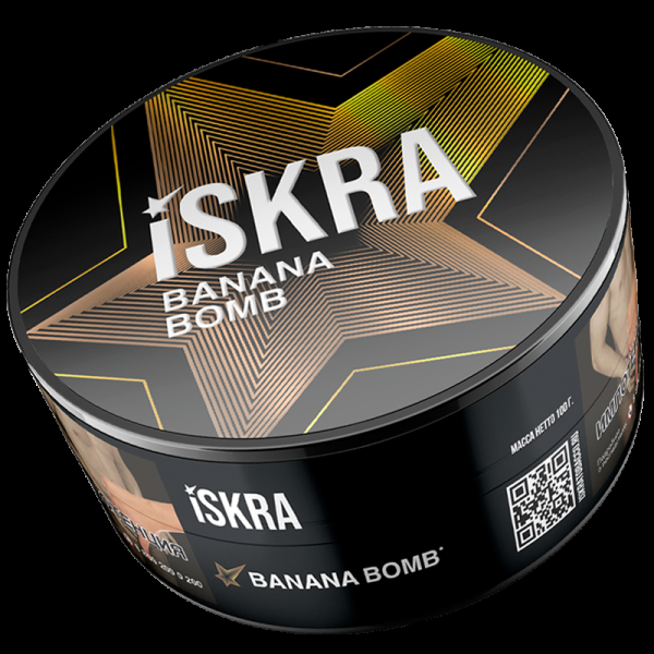 Табак ISKRA Вanana Bomb  100 грамм в Хабаровске