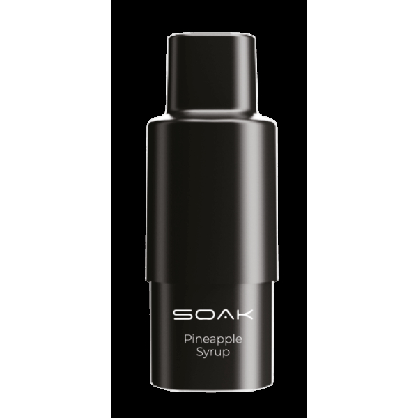 Картридж SOAK Q Ананасовый сироп (1500 затяжек) в Хабаровске