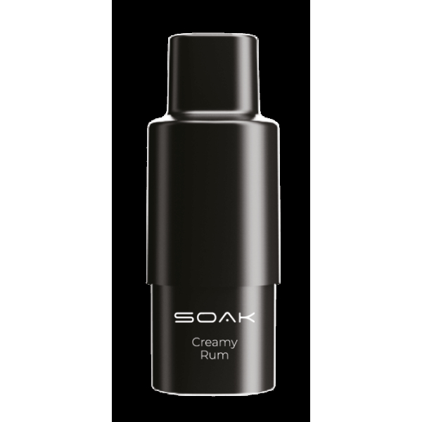 Картридж SOAK Q Кремовый ром (1500 затяжек) в Хабаровске